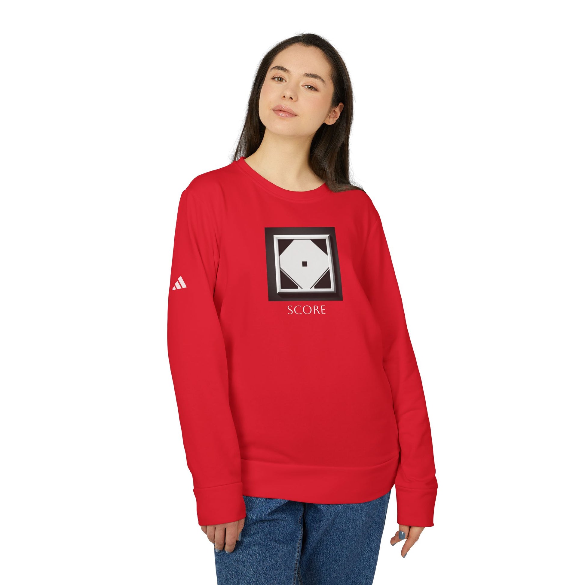 Score, adidas Unisex Fleece Crewneck Sweatshirt - Psychonaut Swag
