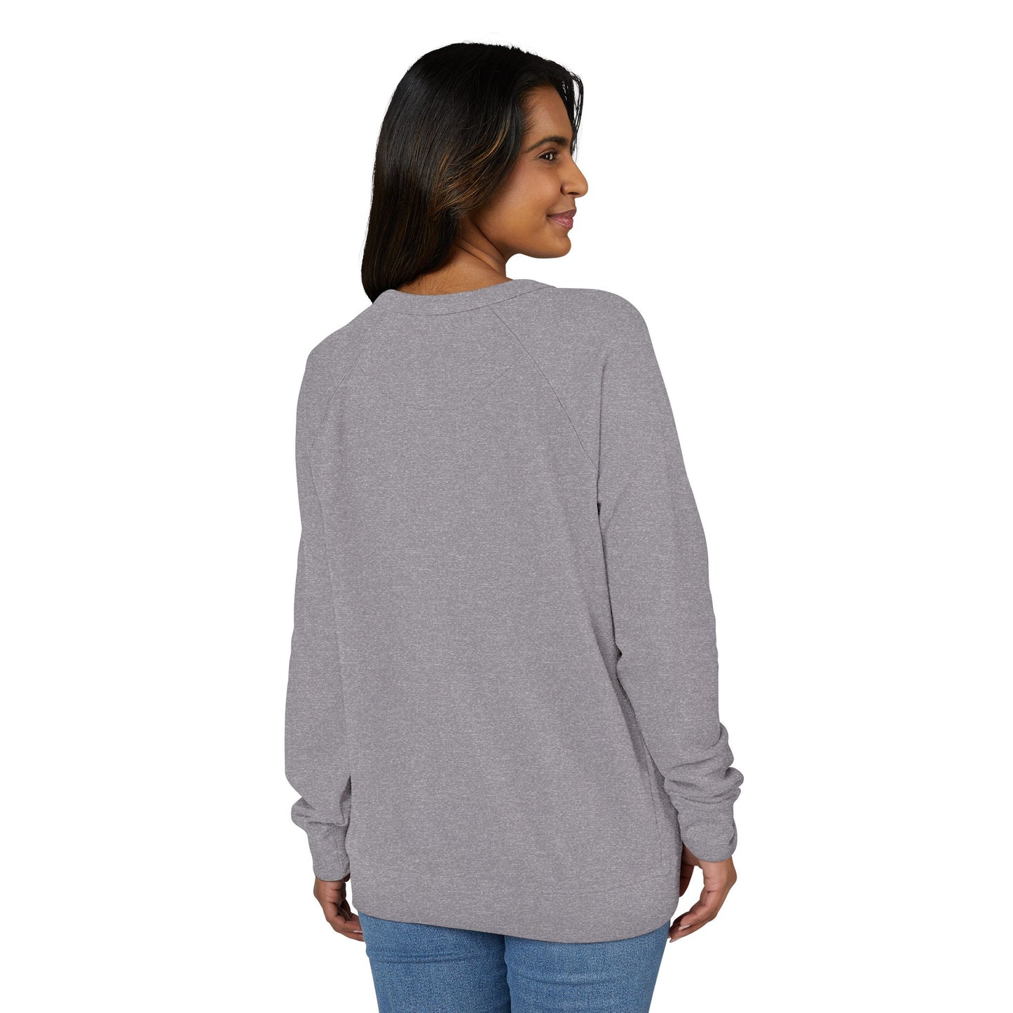 Snowman Holiday Crewneck — Snowy Season Raglan Sweatshirt