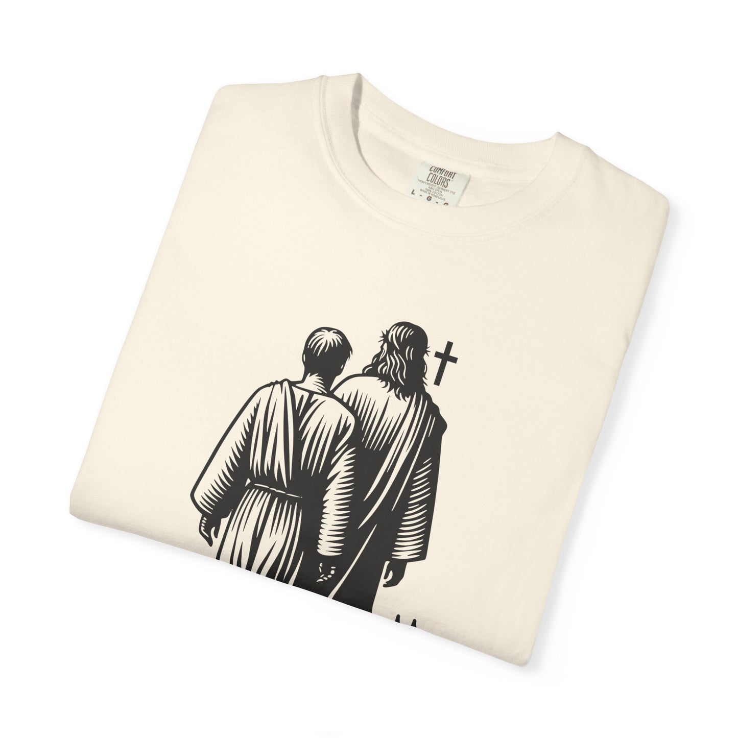 Christian T-Shirt — "His Love Is My Strength" Graphic Tee