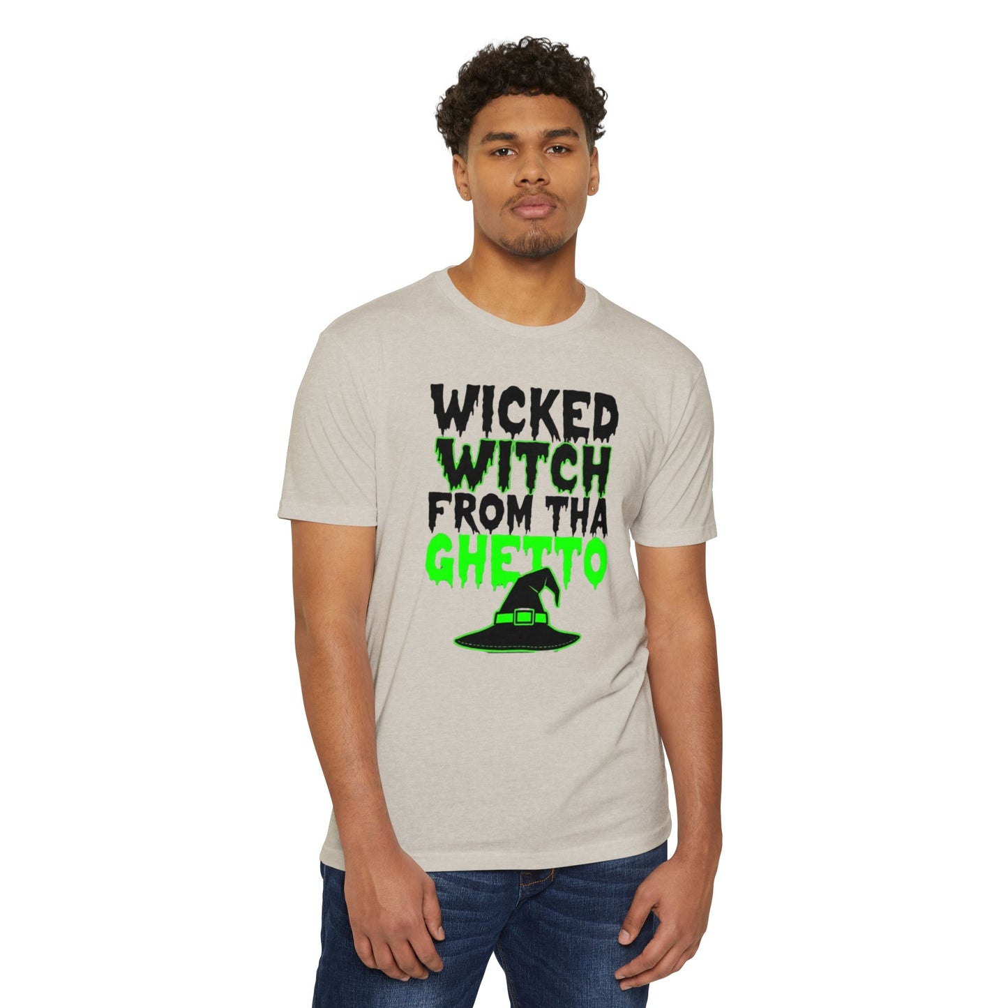 Wicked Witch T-Shirt, Funny Halloween Tee, Unisex Graphic Shirt, Spooky Costume Top, Autumn Celebration Apparel