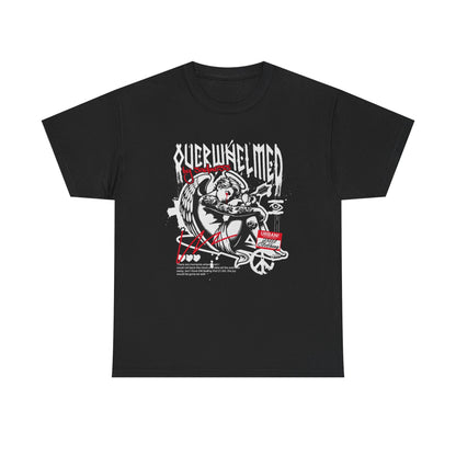 Overwhelmed, Unisex Heavy Cotton Tee