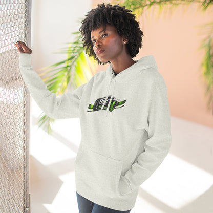Mechanic Big H, Three-Panel Fleece Hoodie