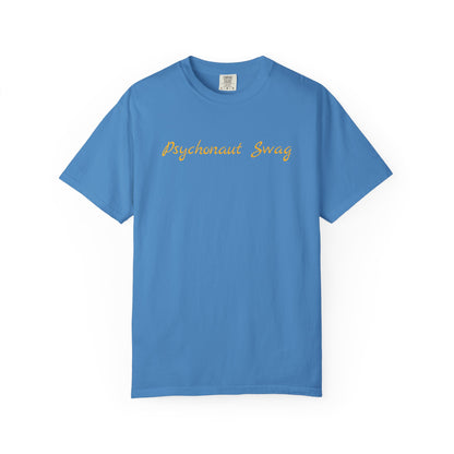 Psychonaut Staple, Chimp in Space Unisex Garment-Dyed T-shirt - Psychonaut Swag