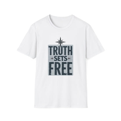 Truth sets Free, Unisex Softstyle T-Shirt - Psychonaut Swag