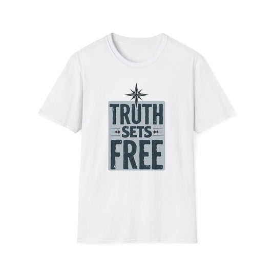 Truth sets Free, Unisex Softstyle T-Shirt - Psychonaut Swag