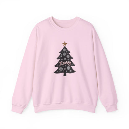 Merry Tree, Christmas sweatshirt, Unisex Heavy Blend™ Crewneck Sweatshirt