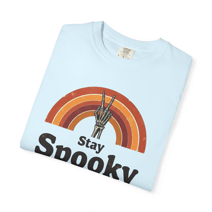 Stay Spooky Always T-Shirt — Retro Rainbow Halloween Tee