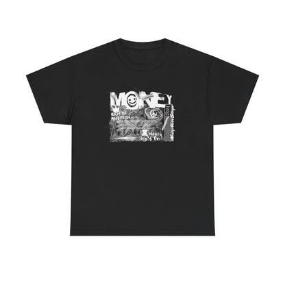 Money Isn't Evil Tee — Inspirational Graphic T-Shirt