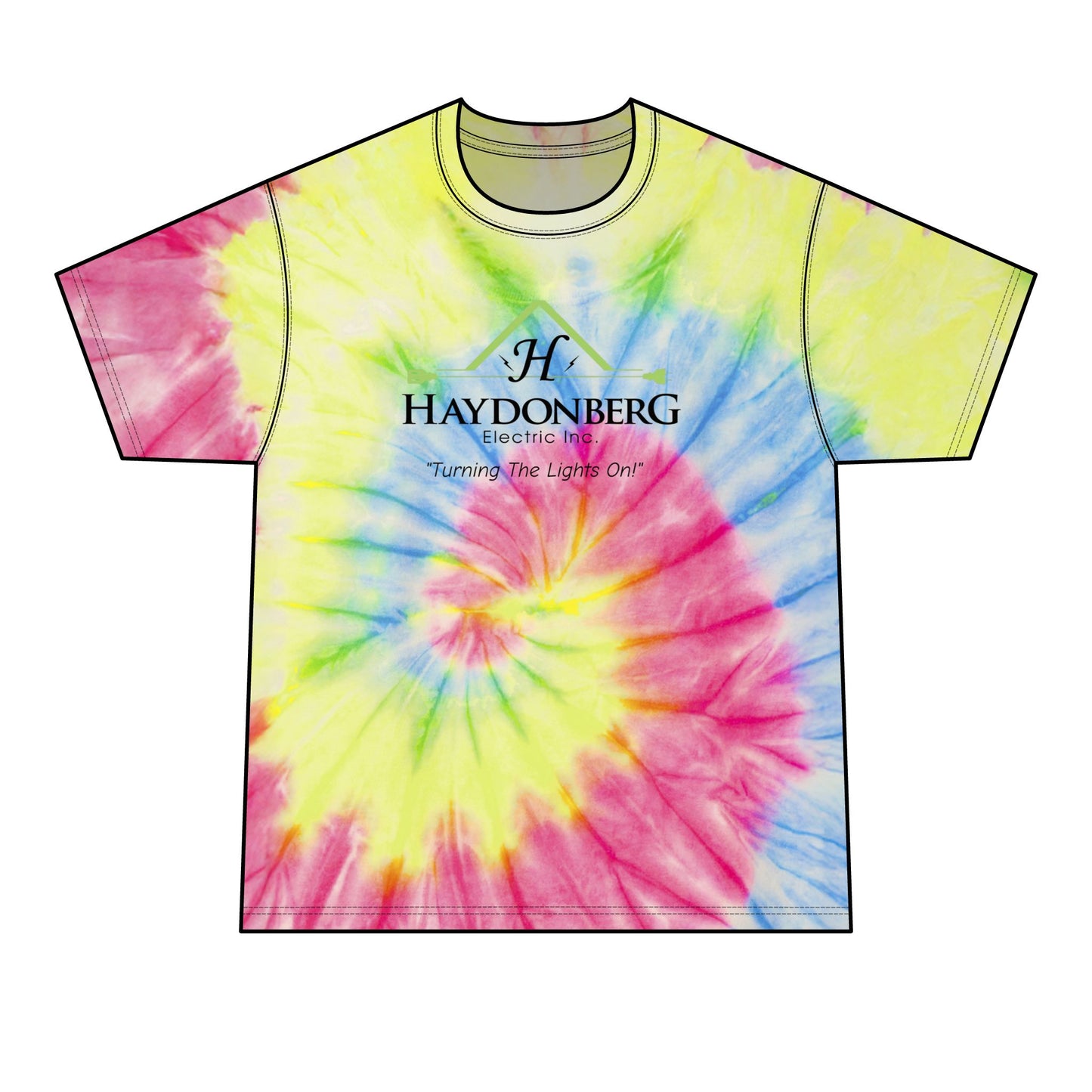 Haydonberg Turning The Lights On, Men's Tie-Dye Tee