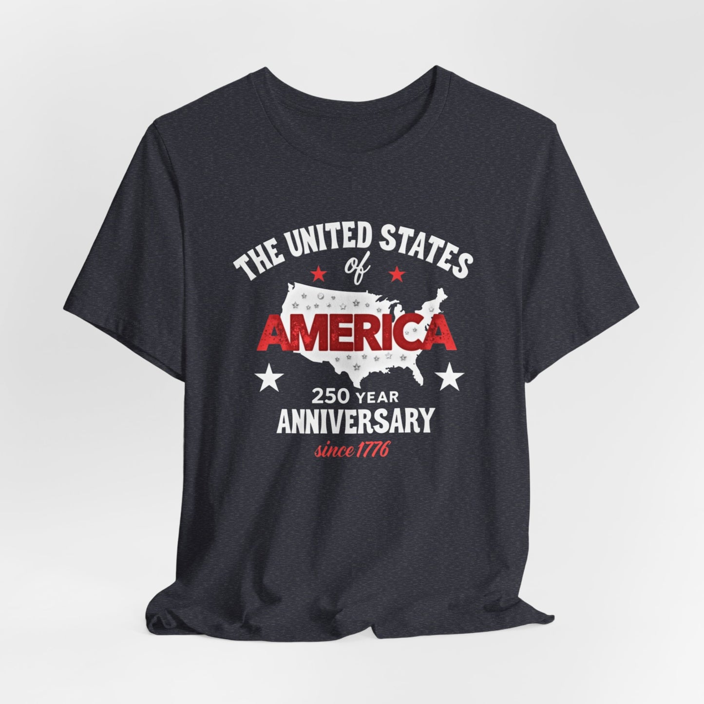 America 250 year Anniversary,Unisex Jersey Short Sleeve Tee