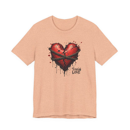 Broken Heart — 'Tough Love' Barbed Heart Graphic Tee