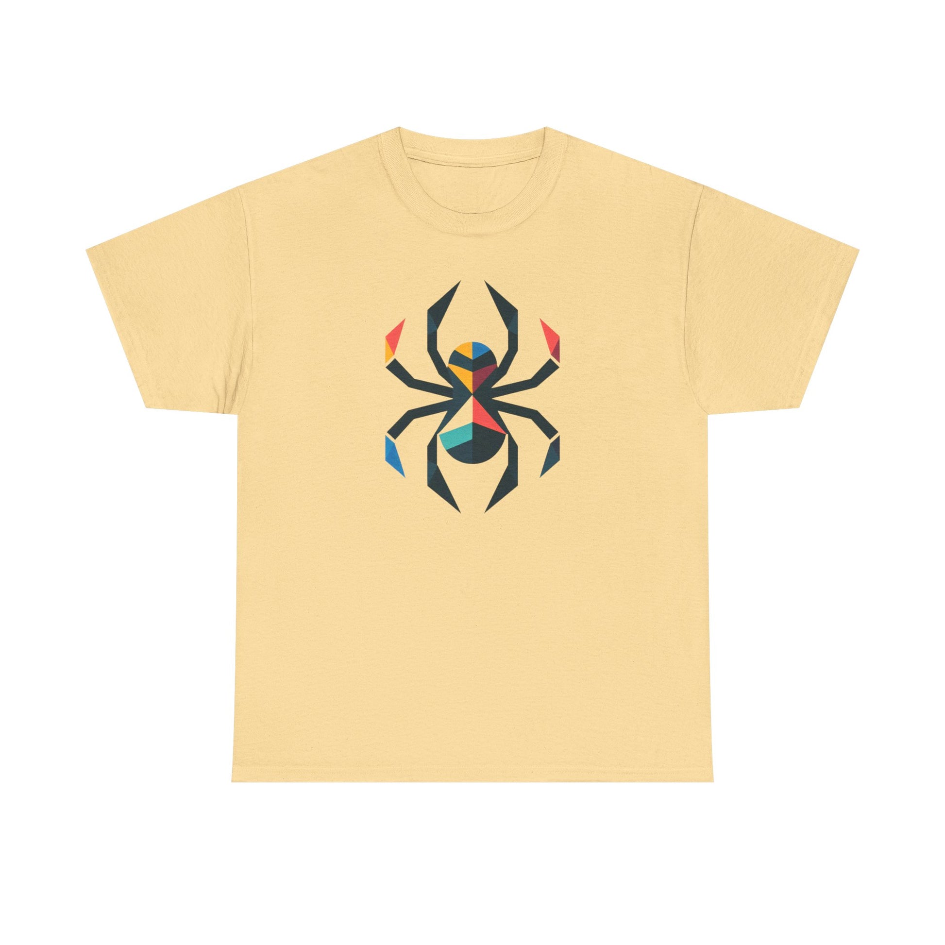 Colorful Spider, Graphic Unisex Heavy Cotton Tee - Psychonaut Swag