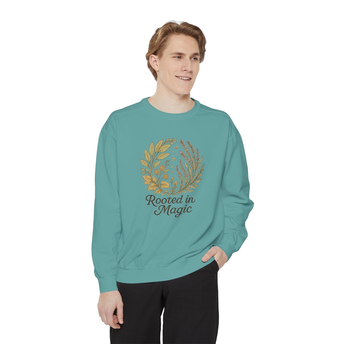 Rooted in Magic Unisex Garment-Dyed Sweatshirt