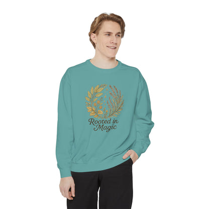 Rooted in Magic Unisex Garment-Dyed Sweatshirt