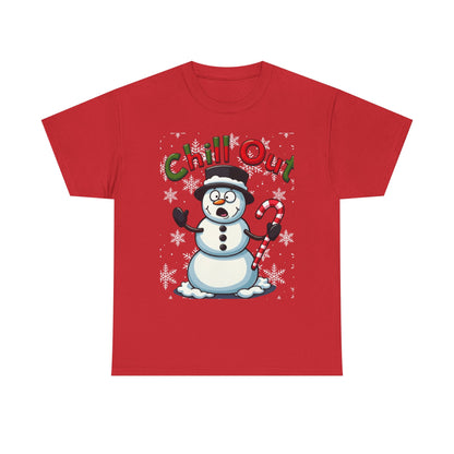 Chill Out Snowman T‑Shirt