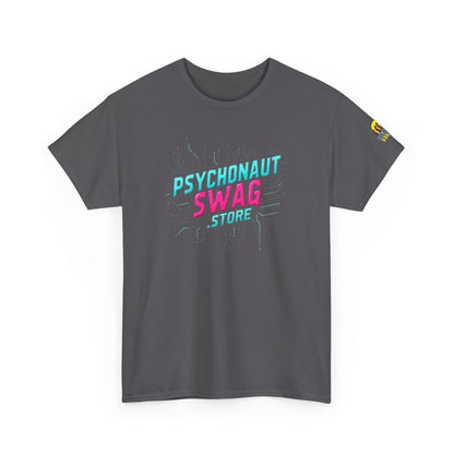 Psychonaut Swag, Human Billboard, Unisex Heavy Cotton Tee
