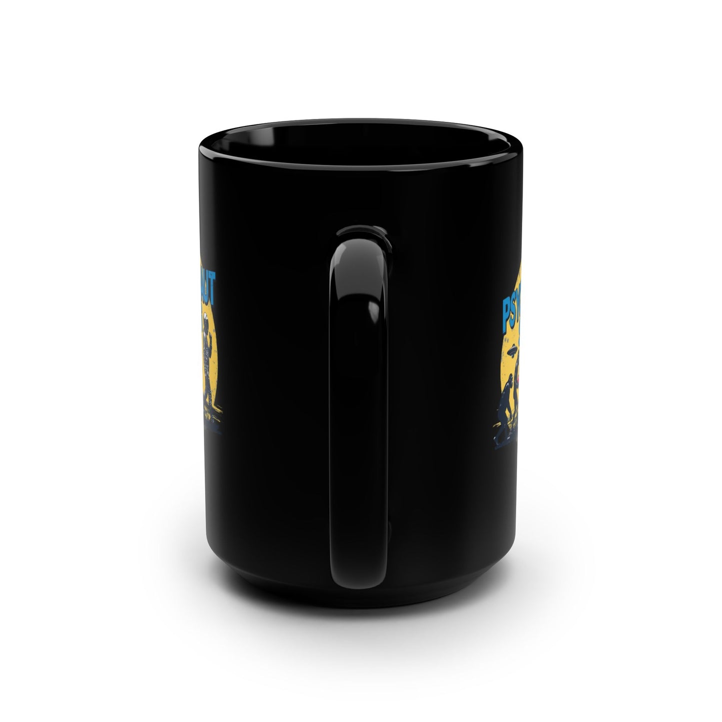Psychonaut Swag Coffee Mug, Black Mug, 15oz