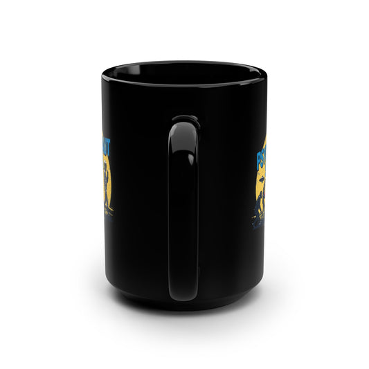 Psychonaut Swag Coffee Mug, Black Mug, 15oz