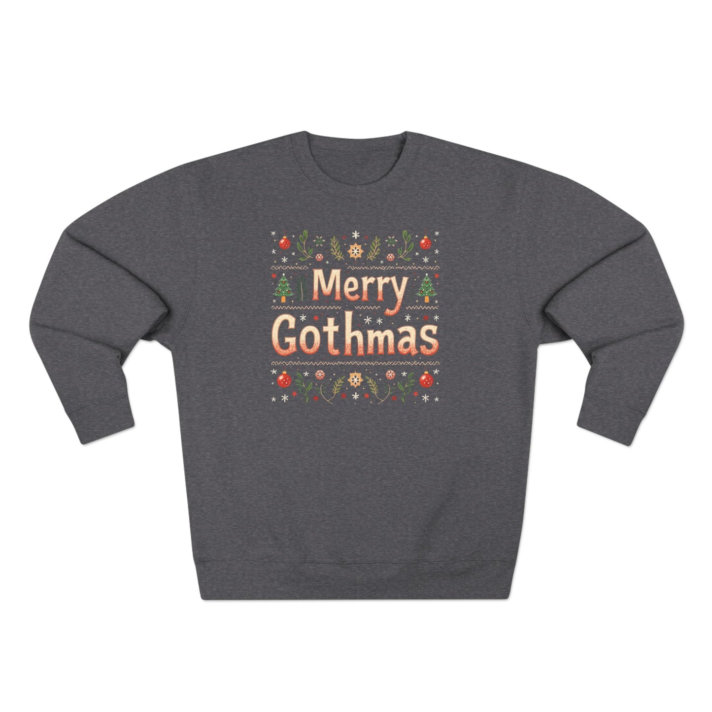 Merry Gothmas Sweatshirt — Gothic Holiday Crewneck