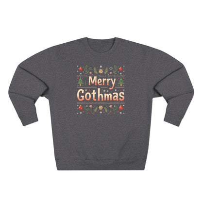 Merry Gothmas Sweatshirt — Gothic Holiday Crewneck