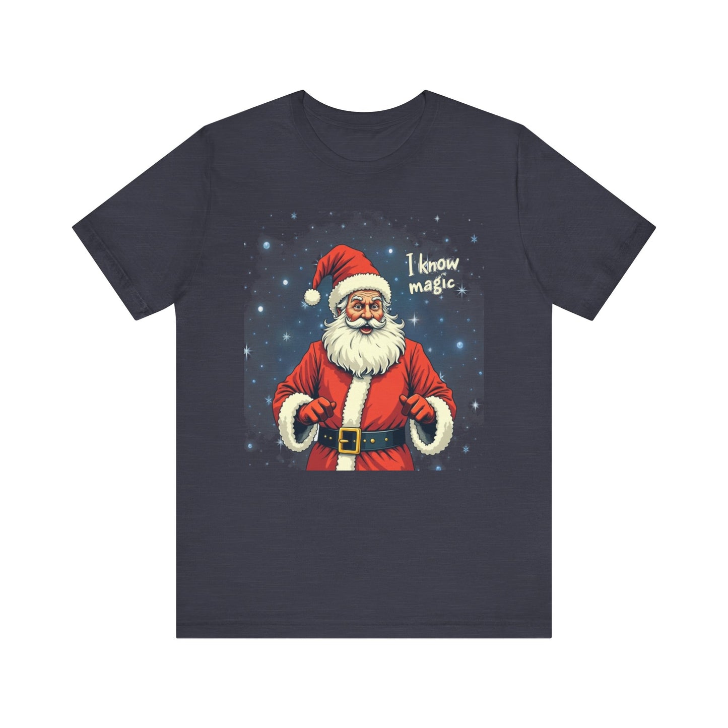 Santa Wizard Christmas Tee
