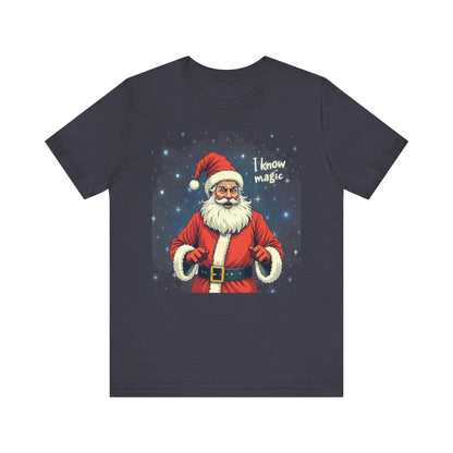 Santa Wizard Christmas Tee