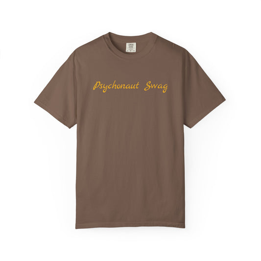 Psychonaut Staple, Chimp in Space Unisex Garment-Dyed T-shirt - Psychonaut Swag