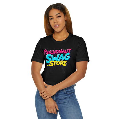 Psychonaut Swag Store Graphic Tee, Casual Streetwear, Cool Gift, Festival Fashion, Vintage Style, Unisex T-Shirt - Psychonaut Swag