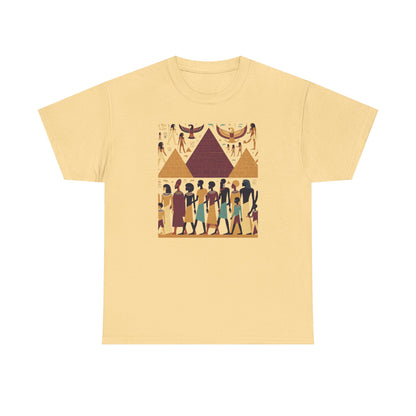 Hieroglyphic Recall, Unisex Heavy Cotton Tee - Psychonaut Swag