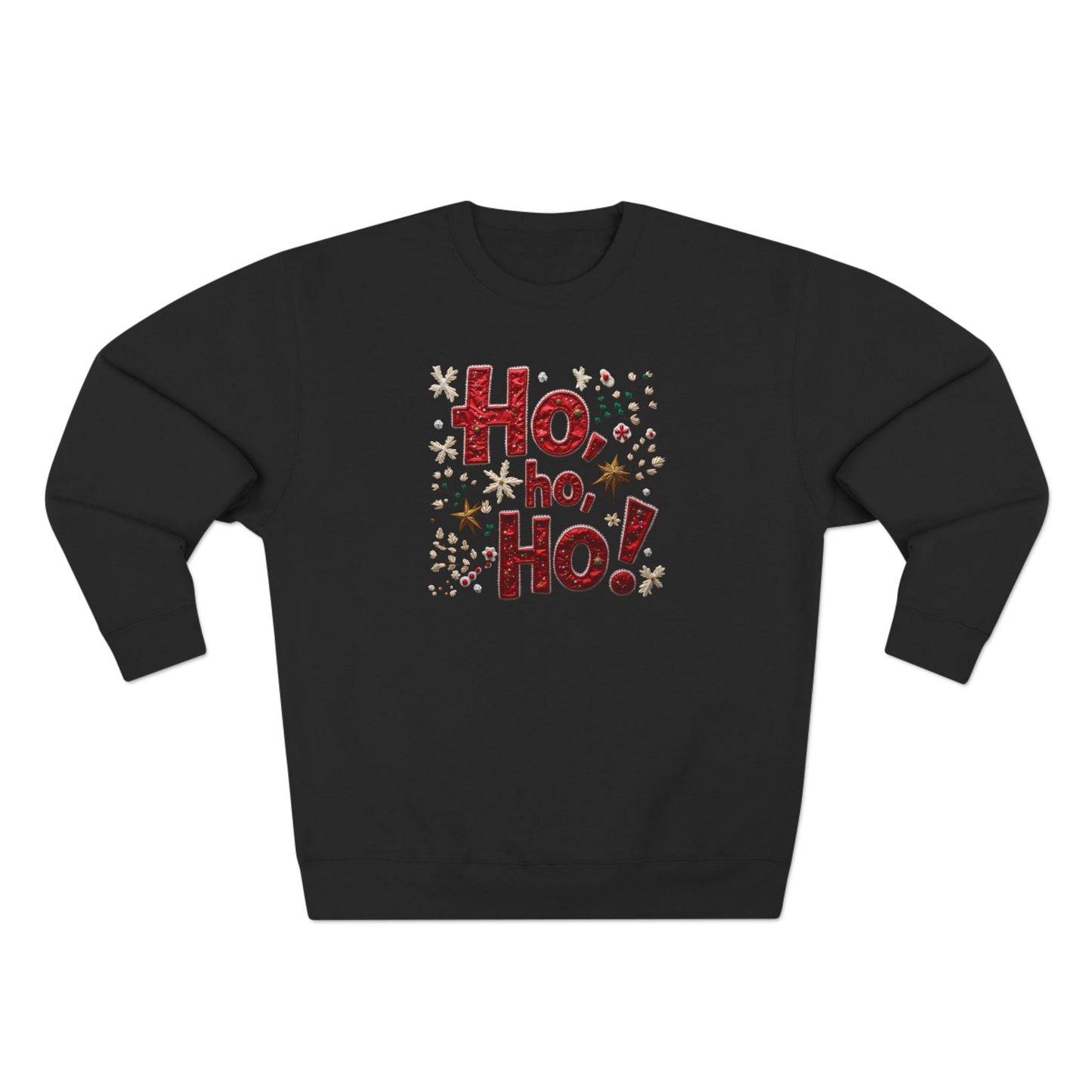 Ho Ho Ho! Christmas Crewneck Sweatshirt – Festive Holiday Sweater