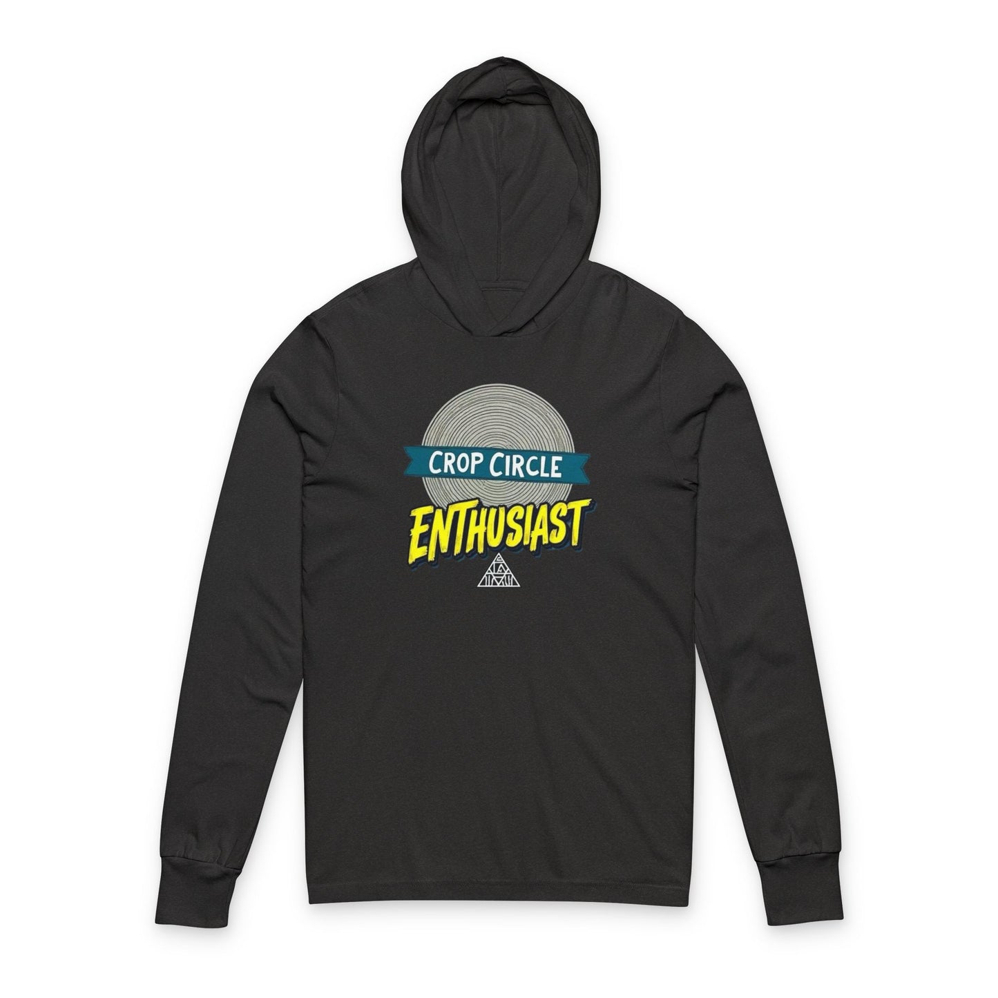 Crop Circle Enthusiast Hooded Long Sleeve Tee