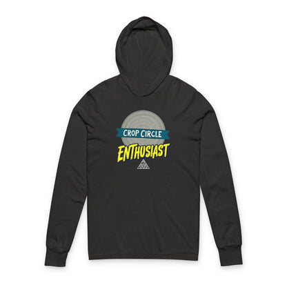 Crop Circle Enthusiast Hooded Long Sleeve Tee