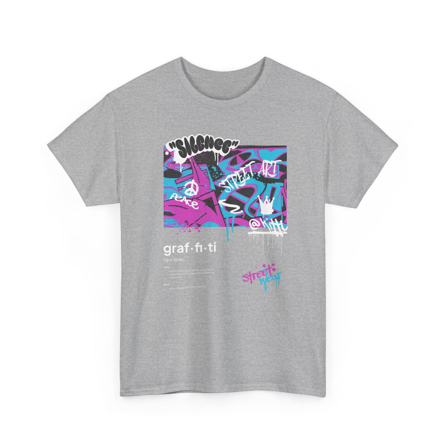 Graffiti style, Unisex Heavy Cotton Tee