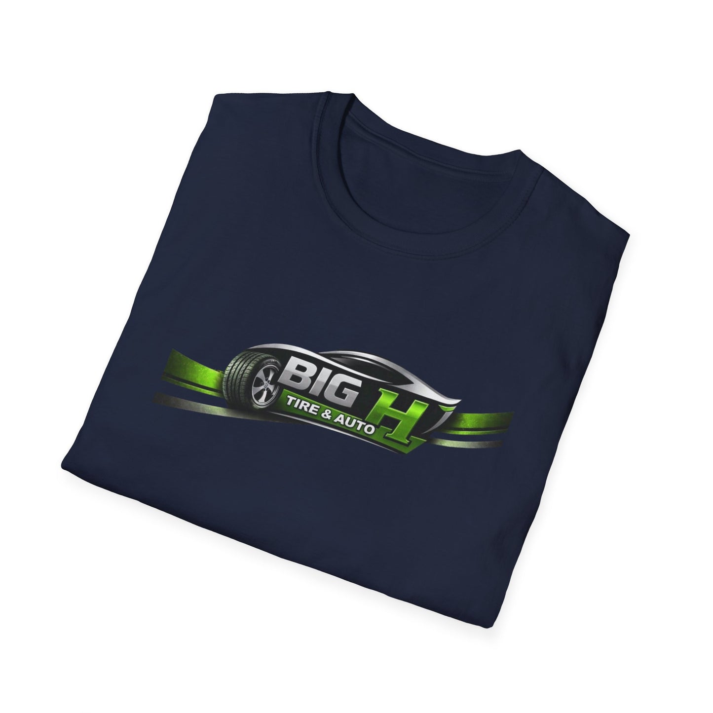 Mechanic Big H 2, Unisex Softstyle T-Shirt
