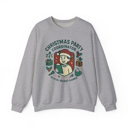 Christmas Party Coordinator, Unisex Heavy Blend™ Crewneck Sweatshirt
