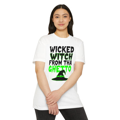 Wicked Witch T-Shirt, Funny Halloween Tee, Unisex Graphic Shirt, Spooky Costume Top, Autumn Celebration Apparel
