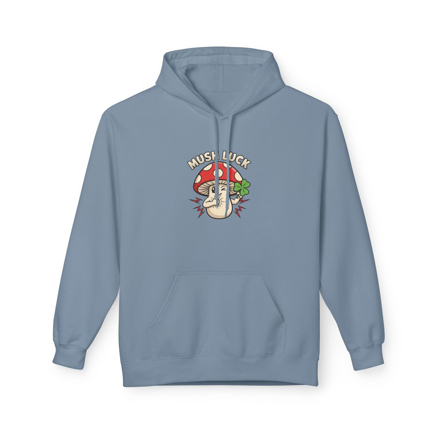 Mush-Luck Mushroom Hoodie – Cute Lucky Mushroom Graphic Pullover