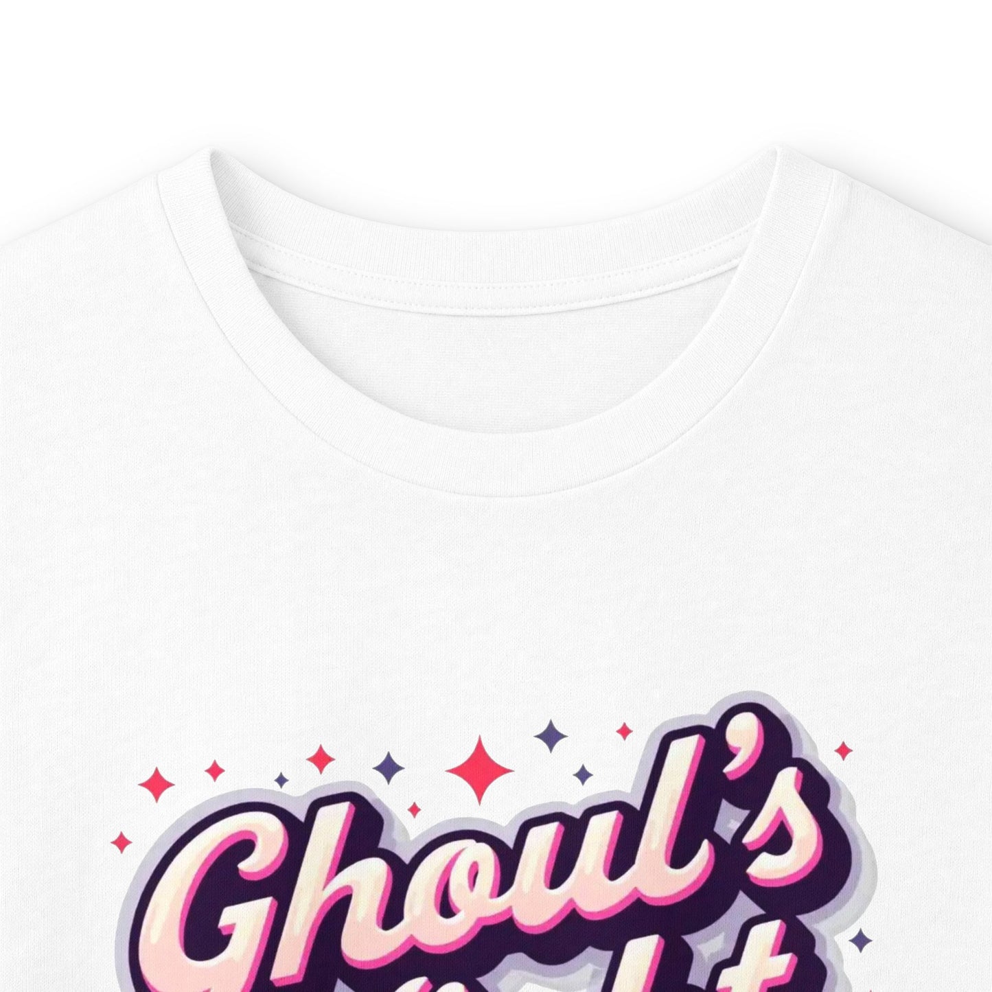 Ghoul's Night Out Long Sleeve Tee — Cute Halloween Ghost Graphic Shirt
