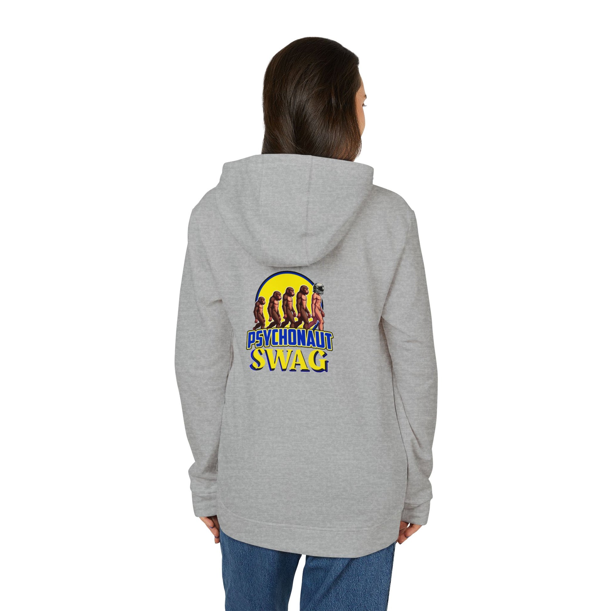 Psychonat Swag Logo, adidas Unisex Fleece Hoodie - Psychonaut Swag