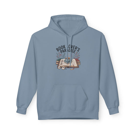 Book Lover's Paradise Hoodie – Cozy Reading Graphic Pullover for Bibliophiles