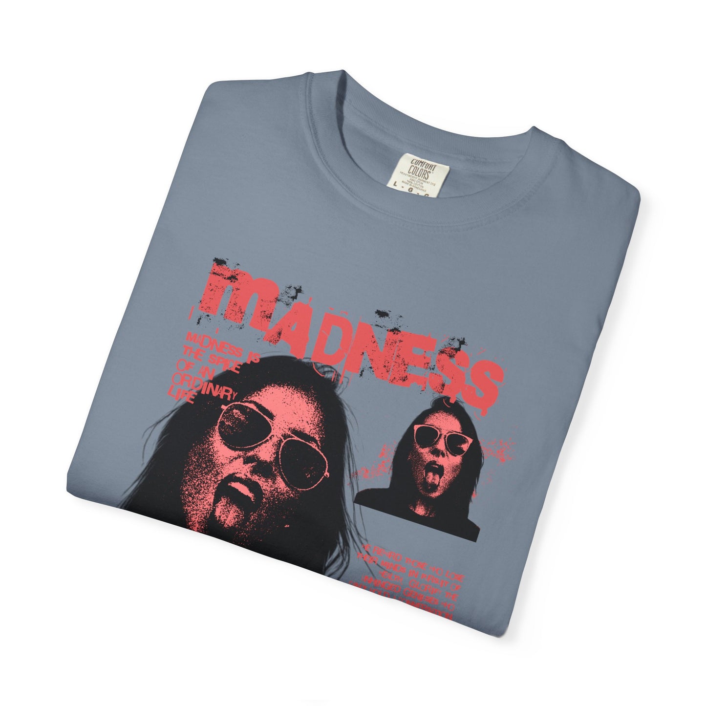 Madness Vintage Photo Graphic T‑Shirt