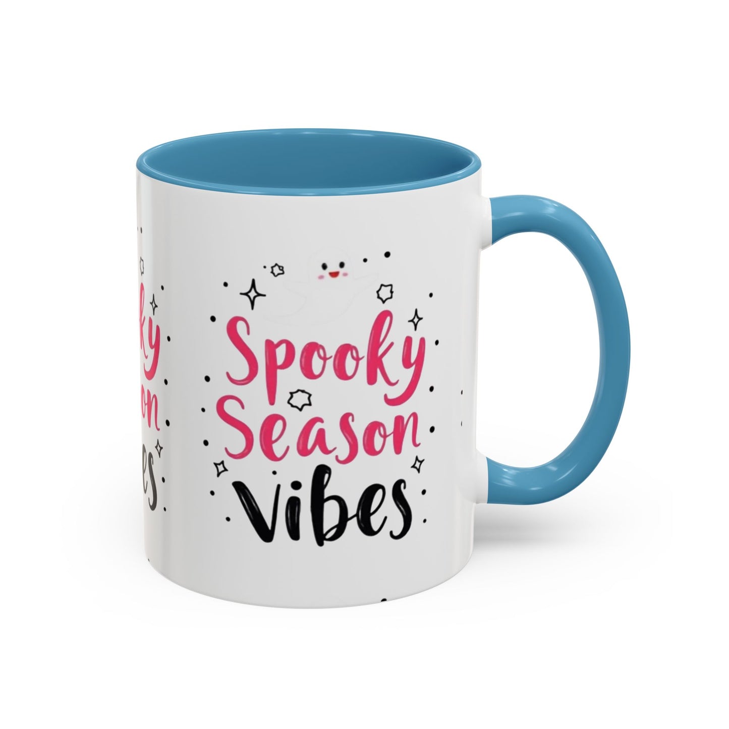 Spooky Season Vibes Accent Coffee Mug (Halloween 11/15oz)