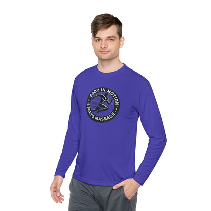 Sports Massage Long Sleeve Tee — "Body in Motion" Athletic Therapy Shirt
