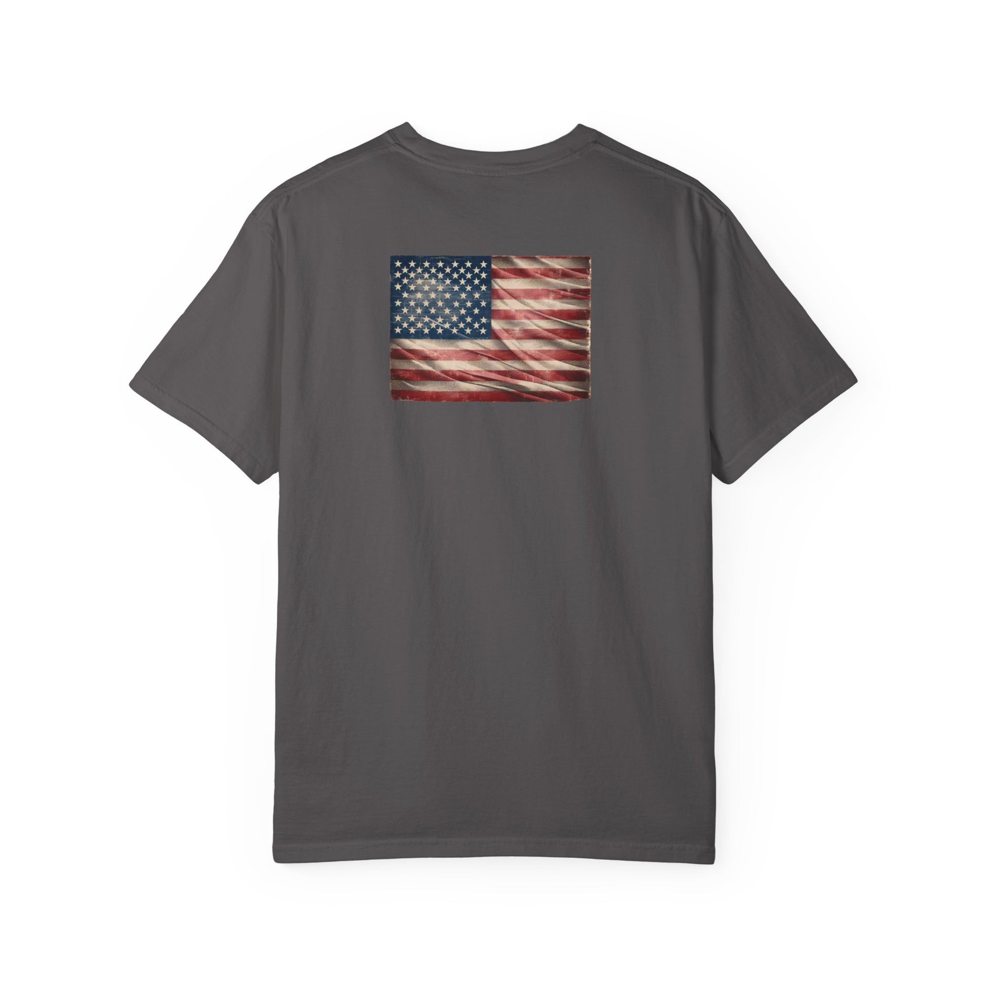 We the People/flag,  Unisex Garment-Dyed T-shirt - Psychonaut Swag