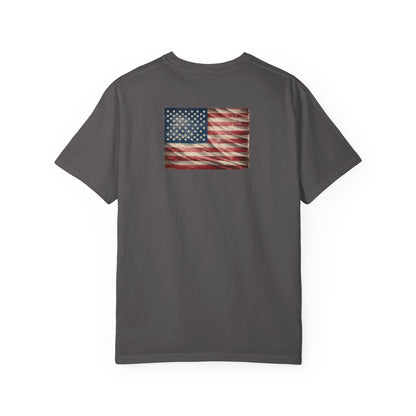 We the People/flag,  Unisex Garment-Dyed T-shirt - Psychonaut Swag