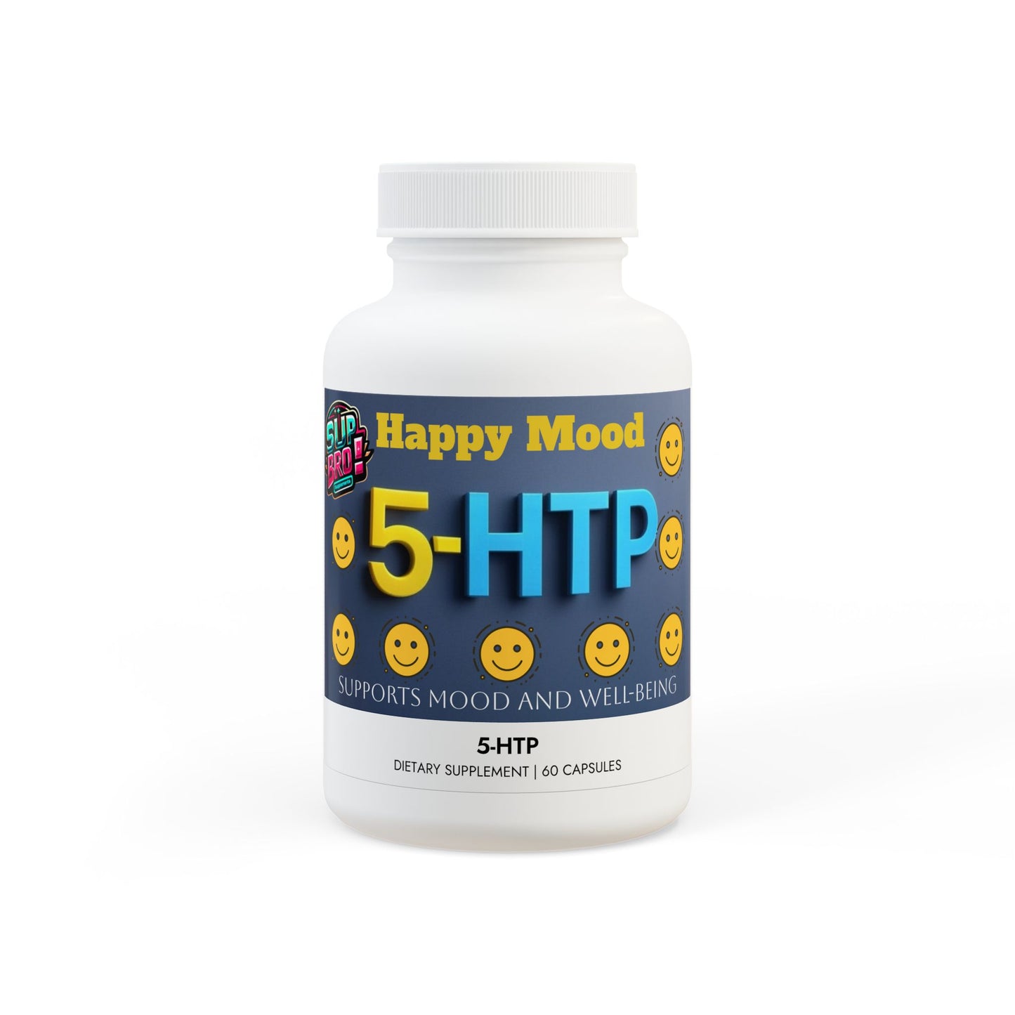 Happy Mood, 5-HTP Sup Bro Supplement (60 Capsules)