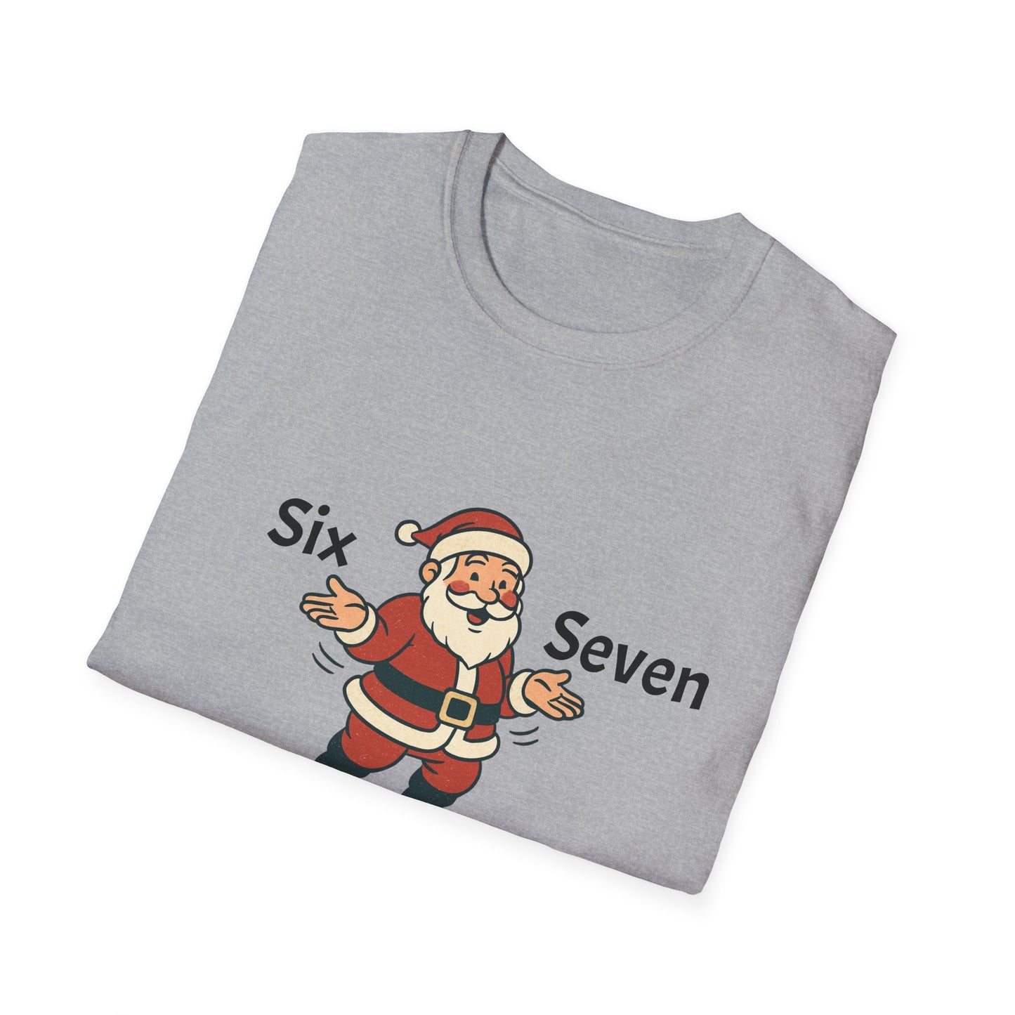 Santa Claus 'Six Seven' Christmas T-Shirt