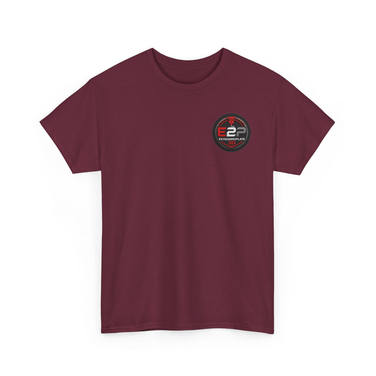 Extruder2Plate3D, Poop Happens T‑Shirt — Funny Cartoon 3D Printer Graphic Tee