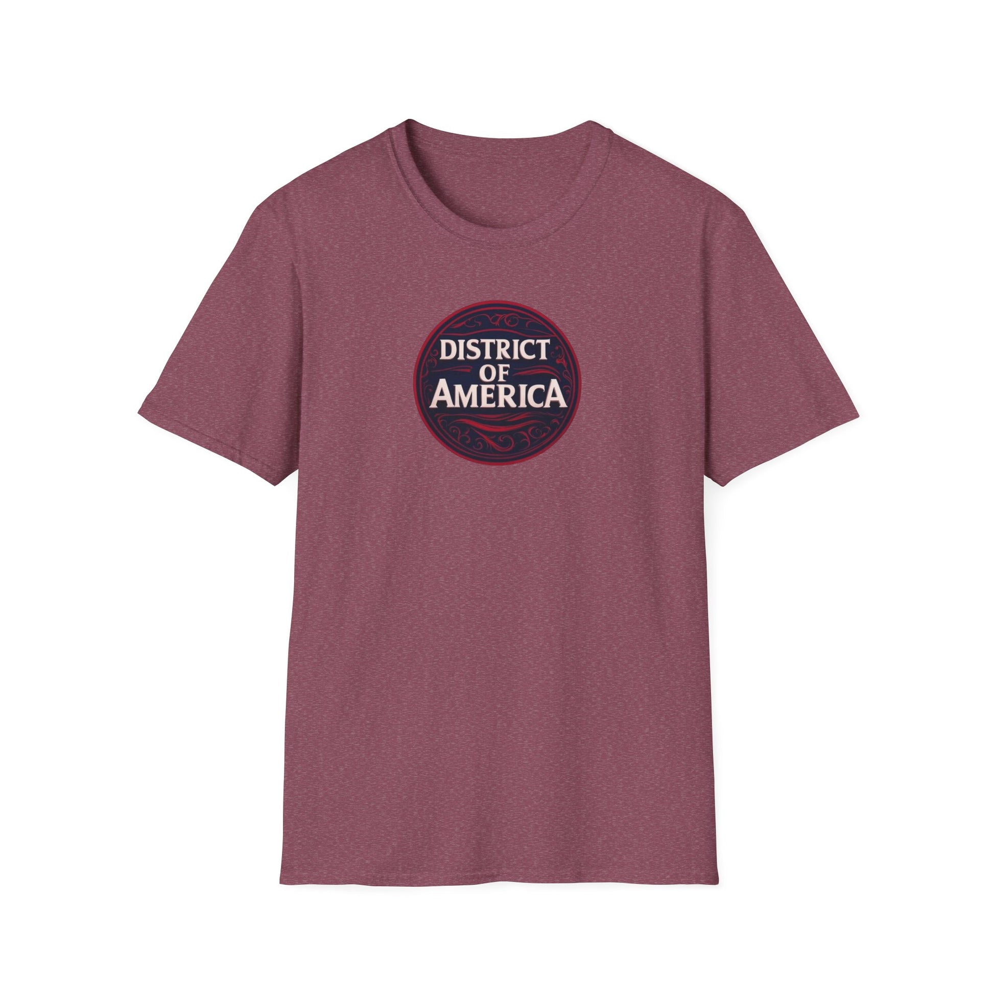 District of America, Washington DA, Unisex Softstyle T-Shirt - Psychonaut Swag