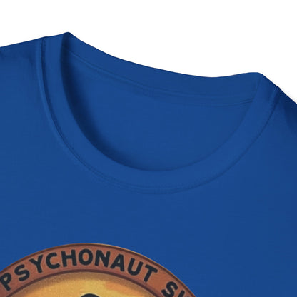 Bigfoot and UFO, Unisex Softstyle T-Shirt, Trendy Graphic Tee, Funny Bigfoot Shirt, Adventure Apparel, Gift for Nature Lovers